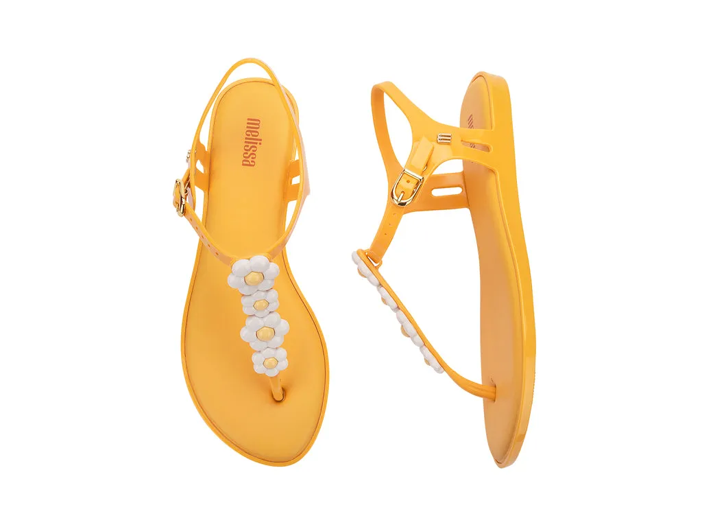 Melissa Solar Spring AD Yellow Flipflop Sandal