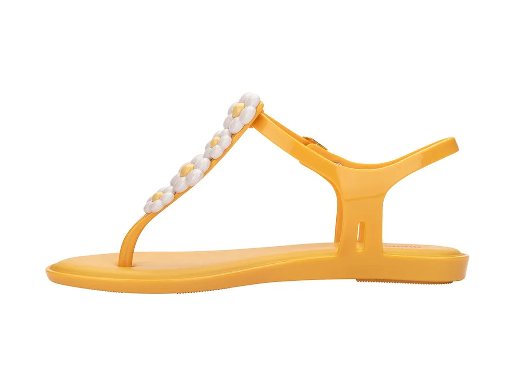 Melissa Solar Spring AD Yellow Flipflop Sandal