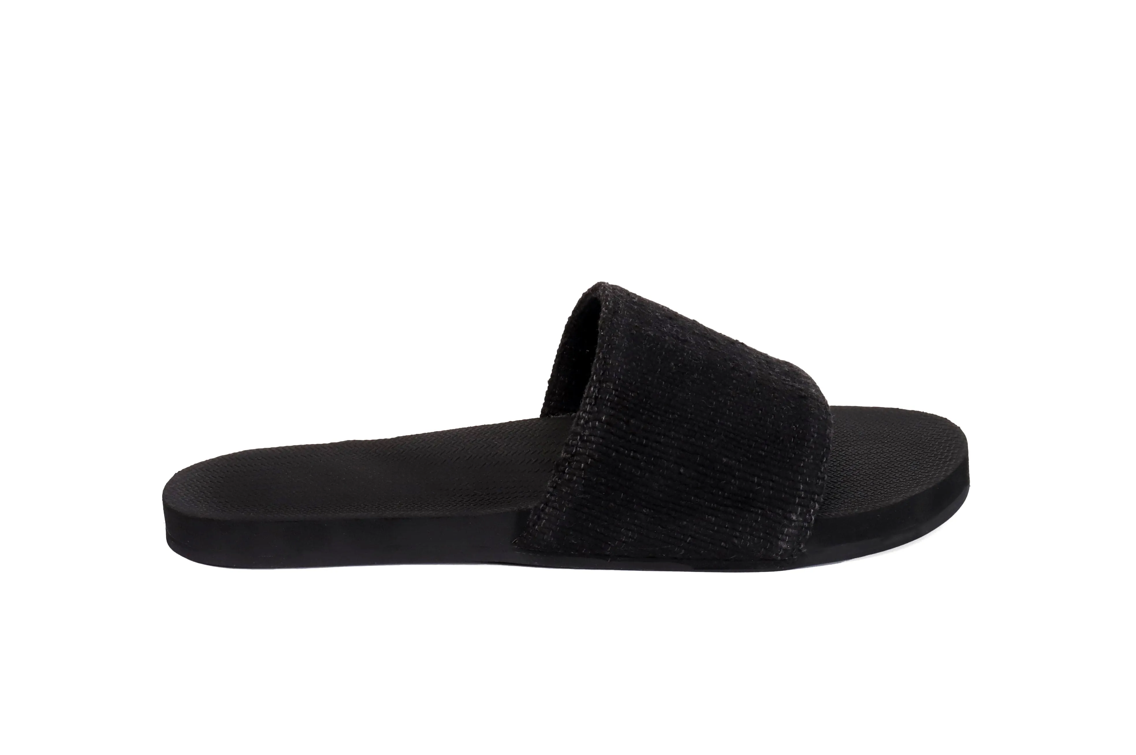 Men’s Slide Recycled Pable Straps - Black/Ketapang