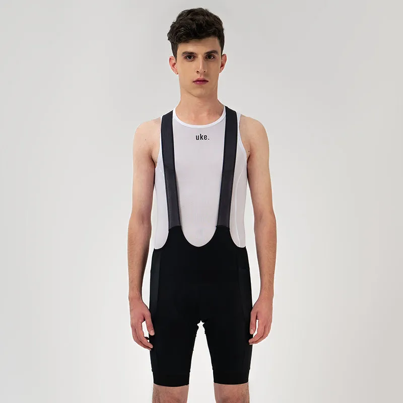 Men's Training Bib Shorts B003 black