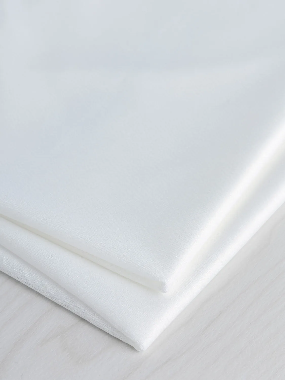 Midweight Fusible Stretch Interfacing - White