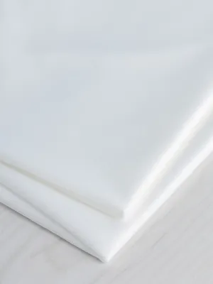 Midweight Fusible Stretch Interfacing - White