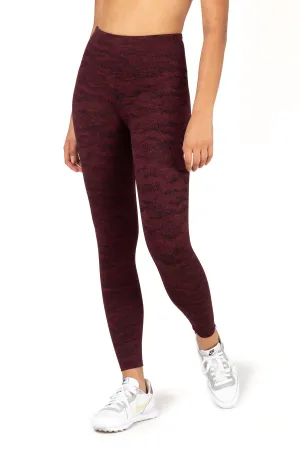 Mineral High-Waist Soft Jacquard Marble Leggings