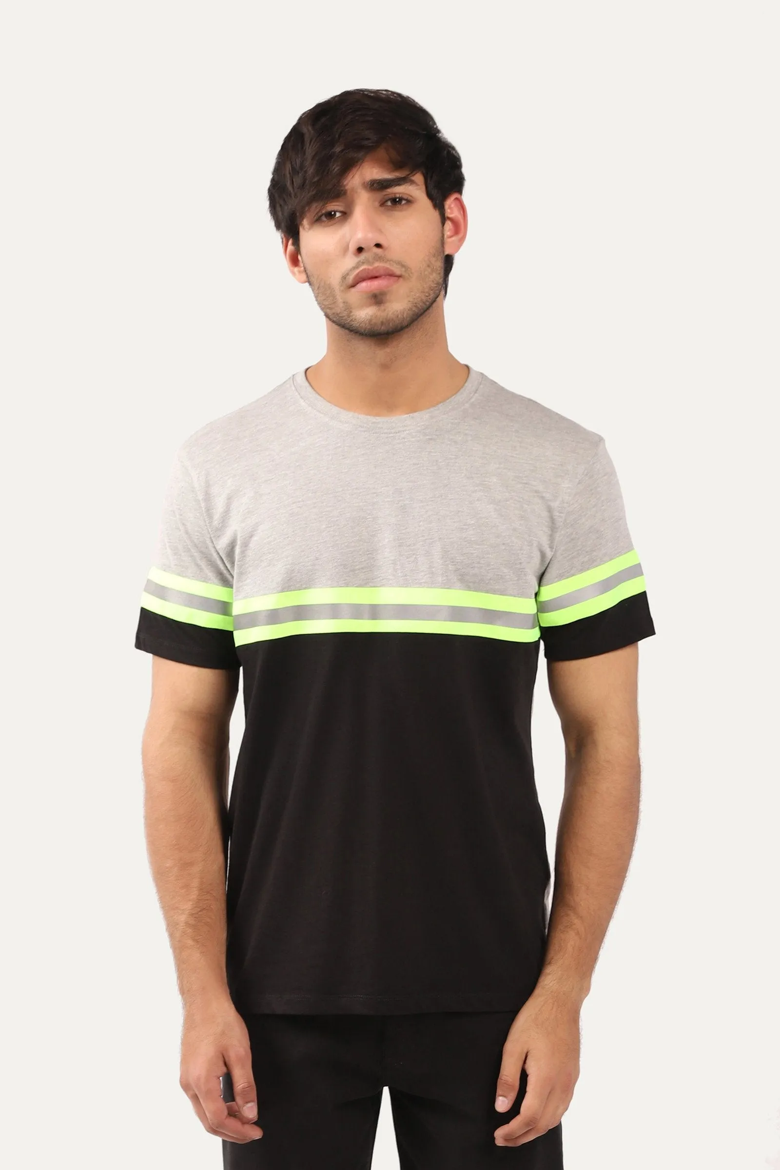 Neon Color Block T-shirt