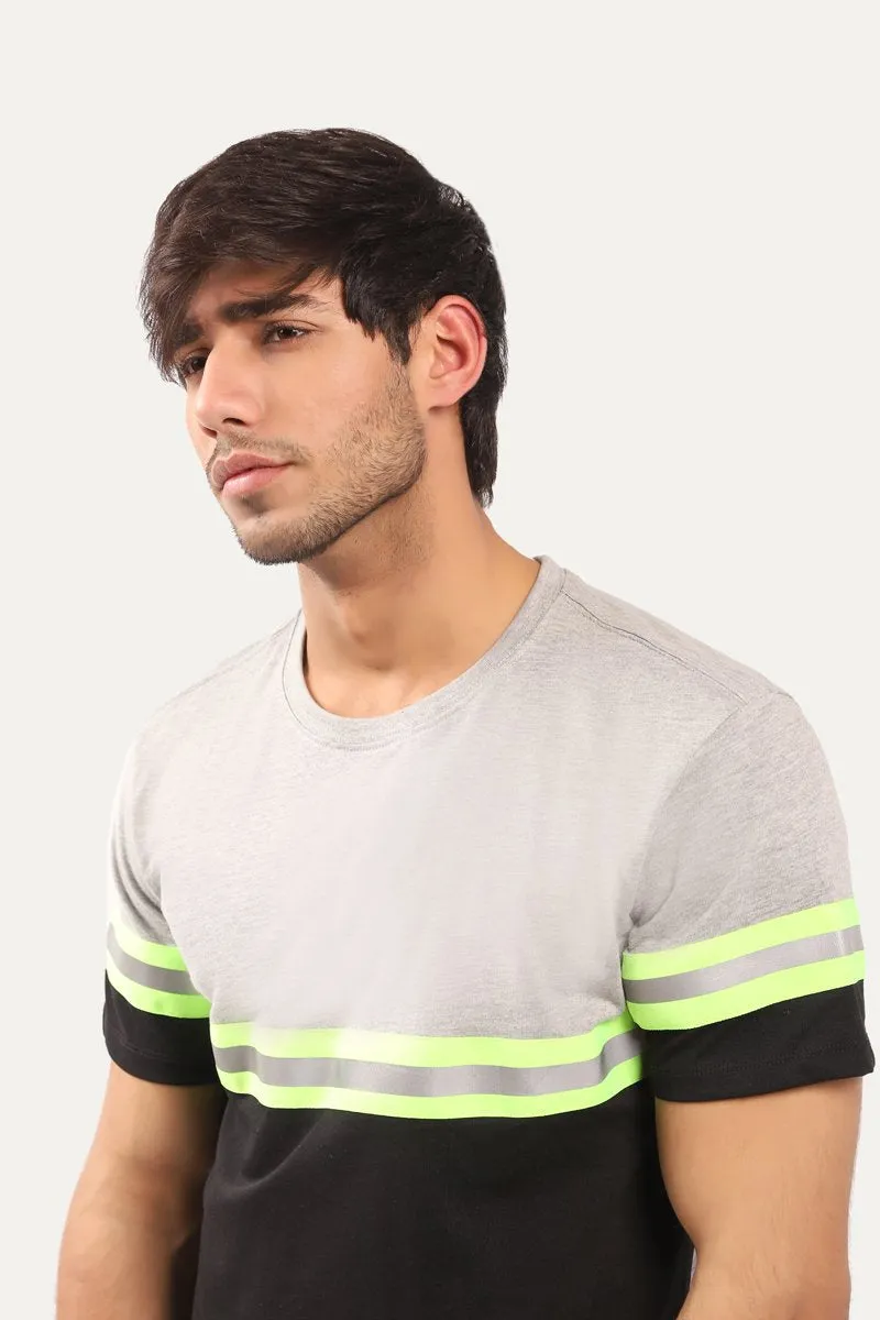 Neon Color Block T-shirt