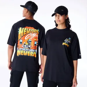 NEW ERA New Era Location Graphic New York Black Oversized T-Shirt