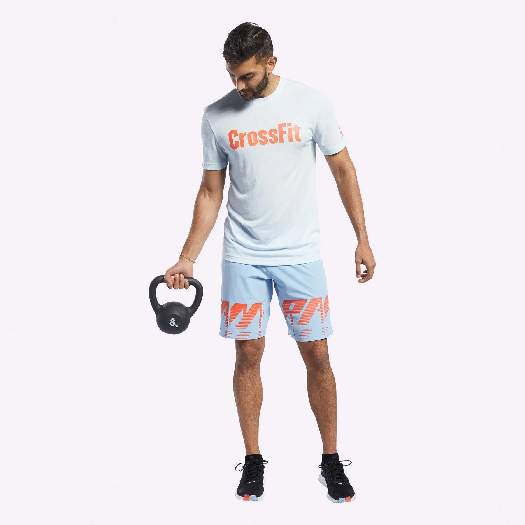 Reebok - Men's CrossFit Read Tee - GLASS BLUE