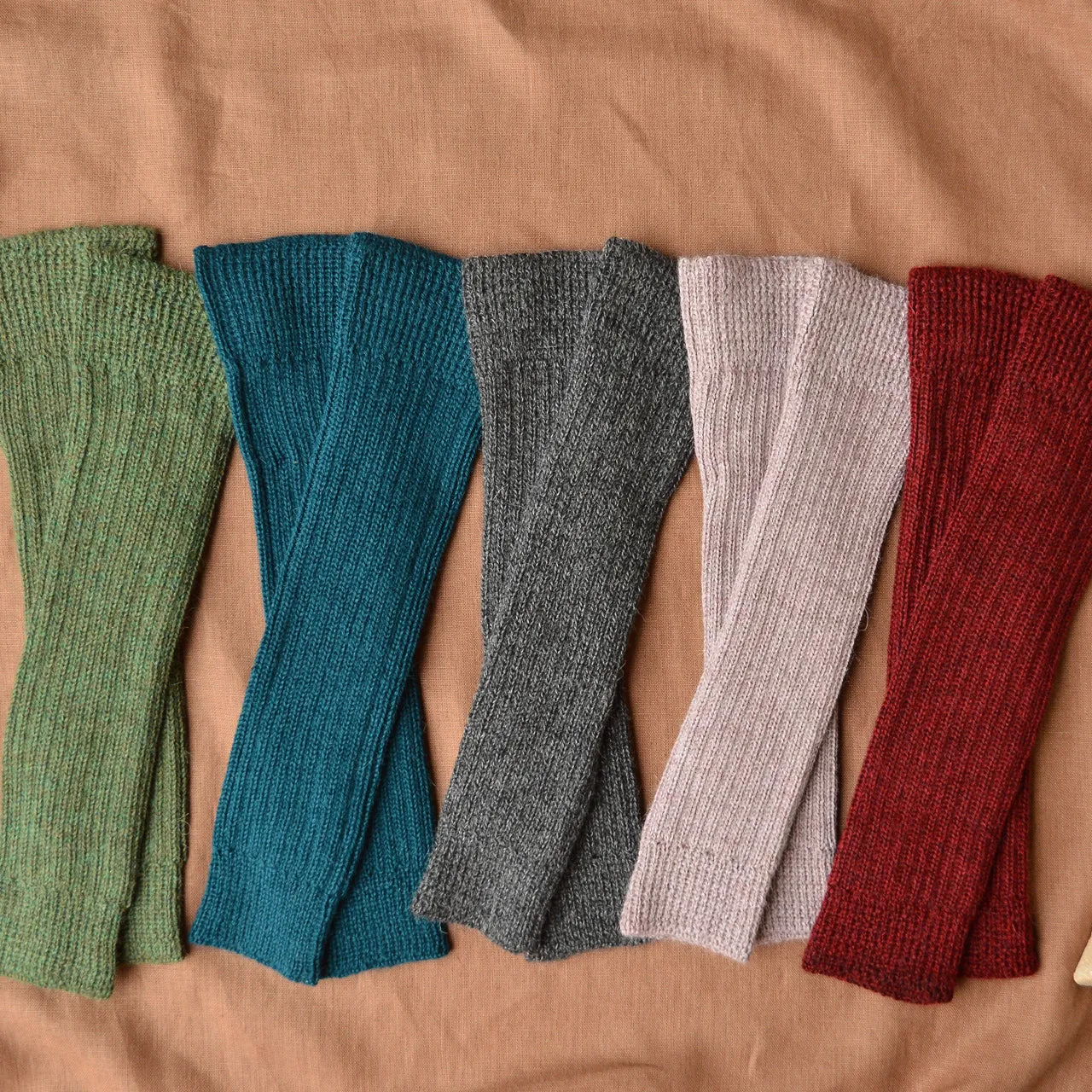 Ribbed Legwarmers in baby alpaca (Youth-Adult) *Returning 2025