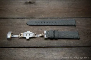 Sailcloth waterproof watch strap. Deployment clasp.