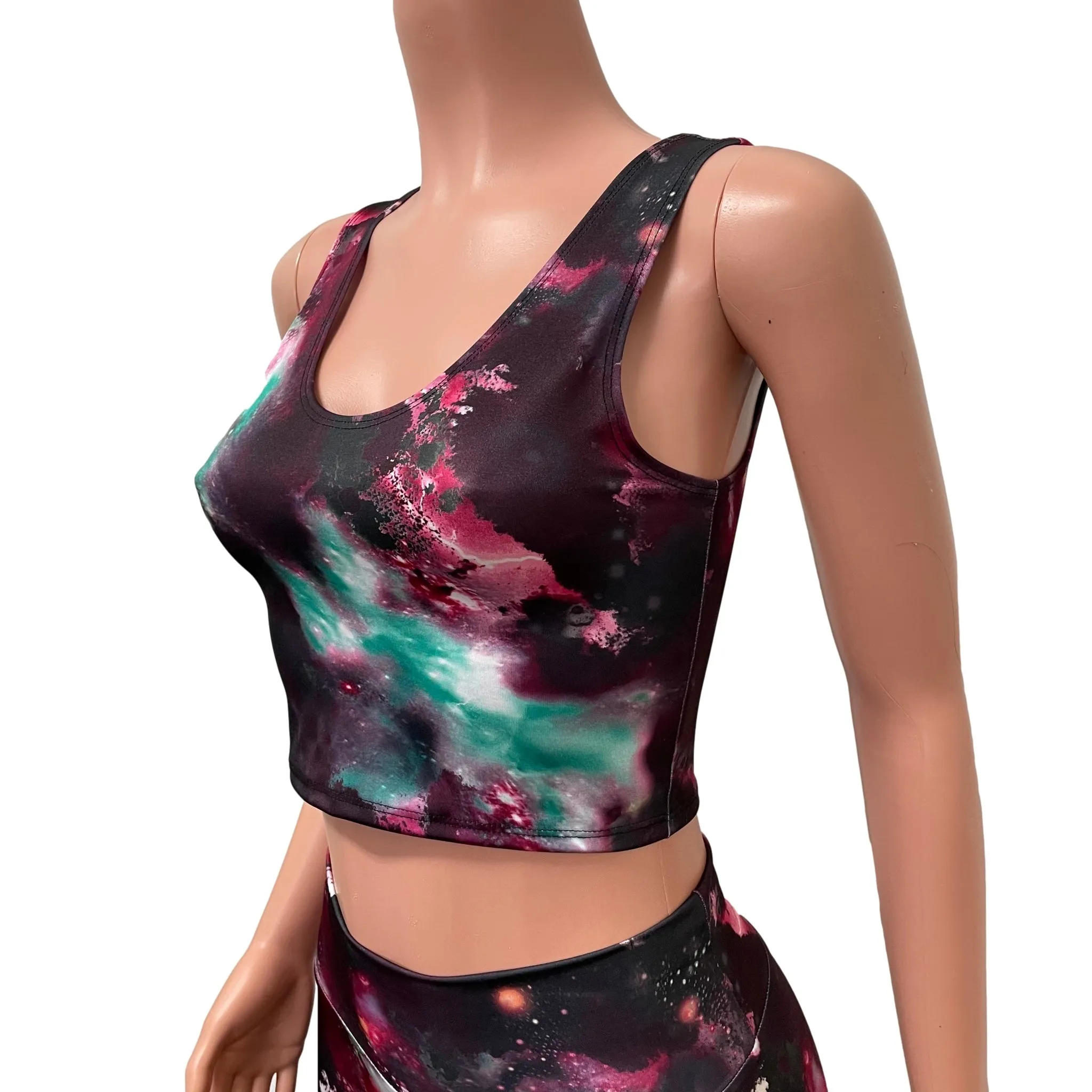 SALE - New Galaxy Tank Crop Top