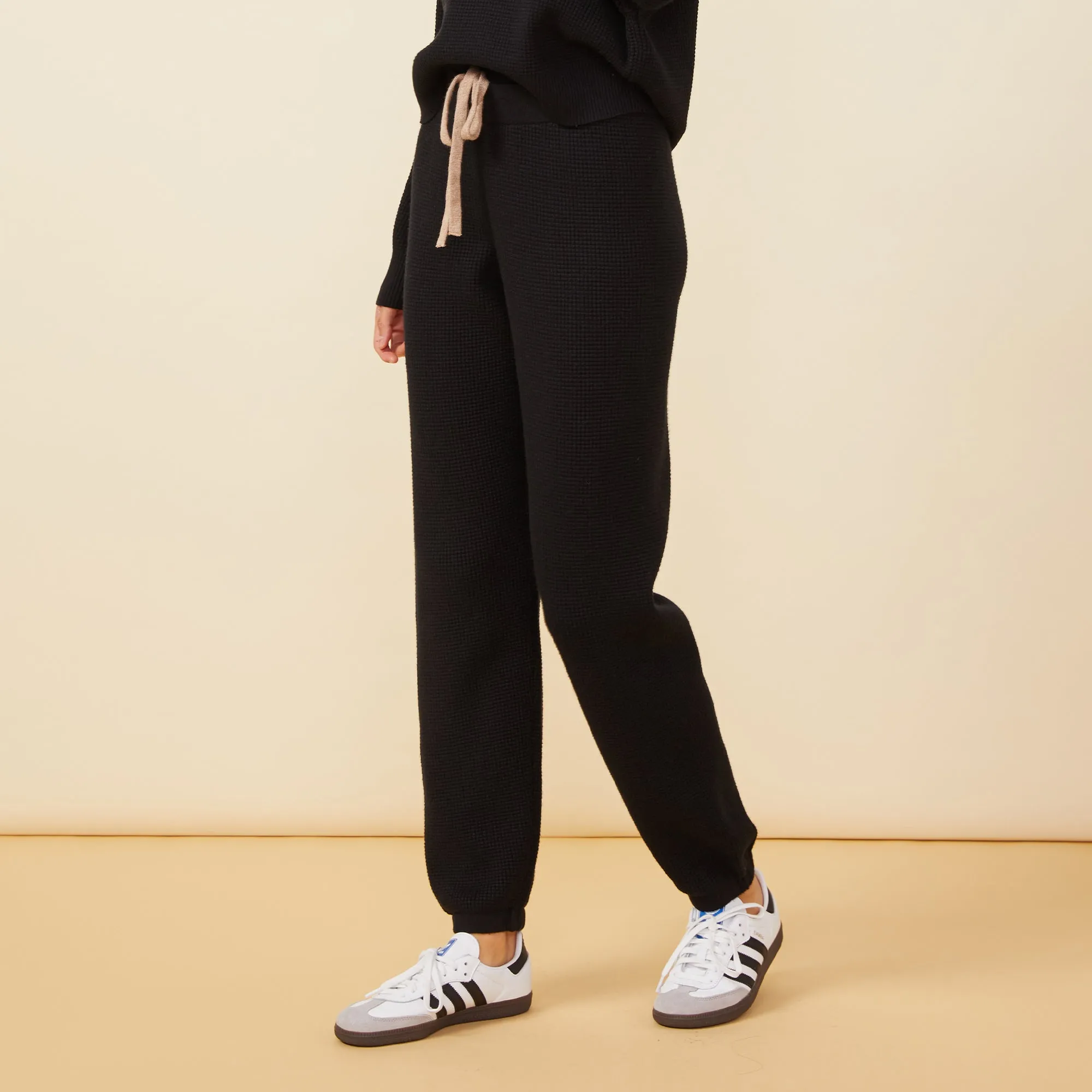 Soft Knit Waffle Oversized Sweats