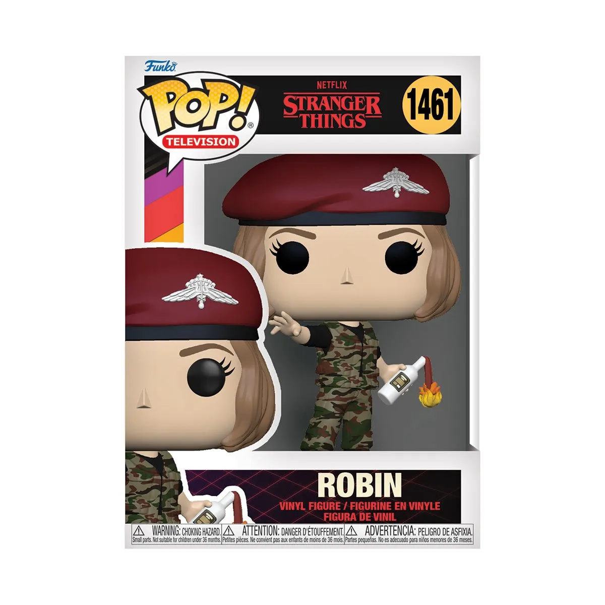 Stranger Things Season 4 Robin with Cocktail Funko Pop! Vinyl Figure