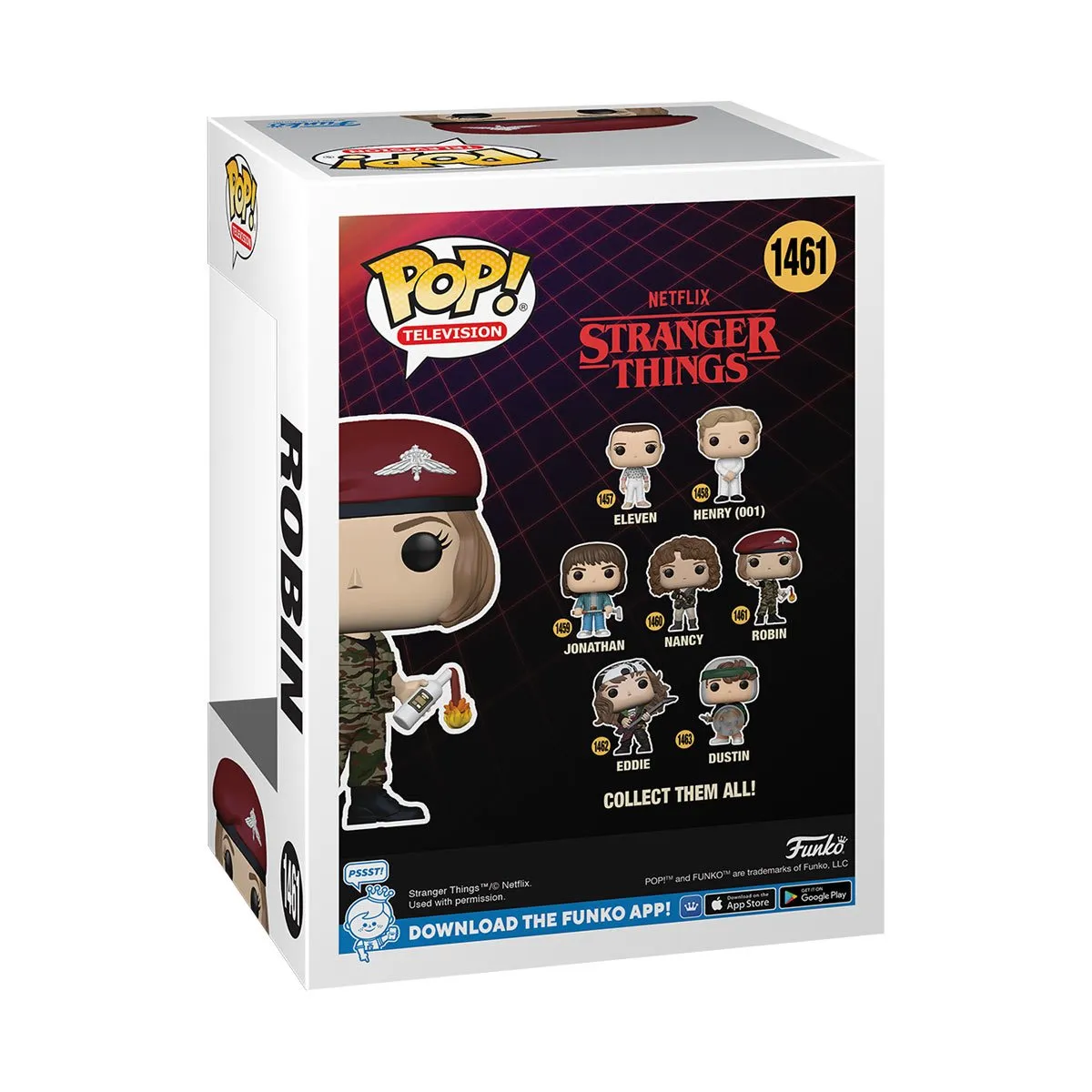 Stranger Things Season 4 Robin with Cocktail Funko Pop! Vinyl Figure