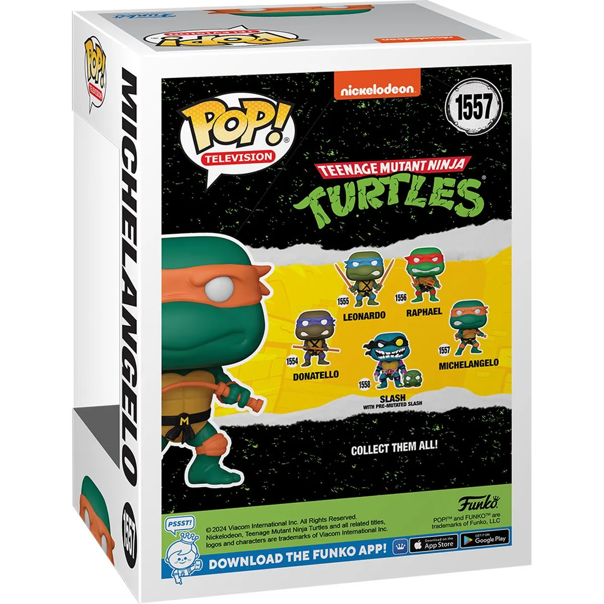 Teenage Mutant Ninja Turtles Michelangelo with Nunchucks Funko Pop! Vinyl Figure #1557