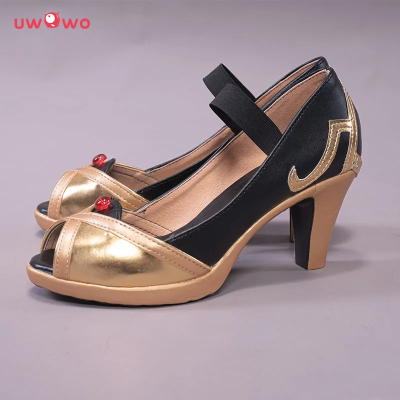 Uwowo Game Genshin Impact Liyue Beidou Uncrowned Lord of the Ocean Cosplay Shoes