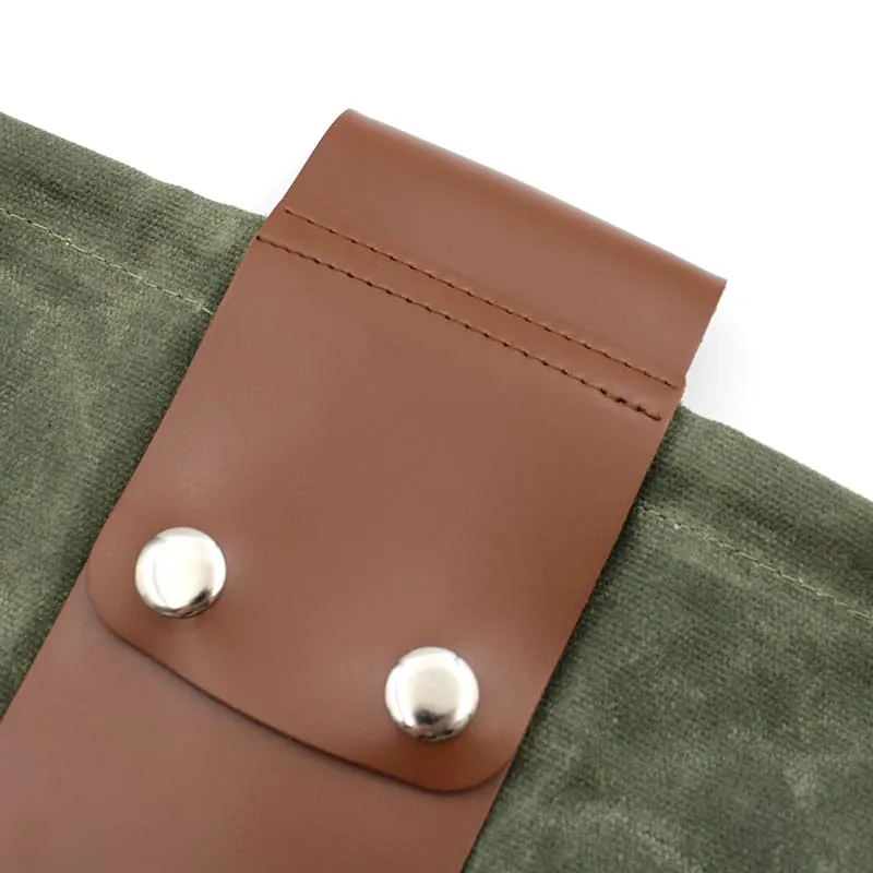 Waxed Canvas Foraging Pouch