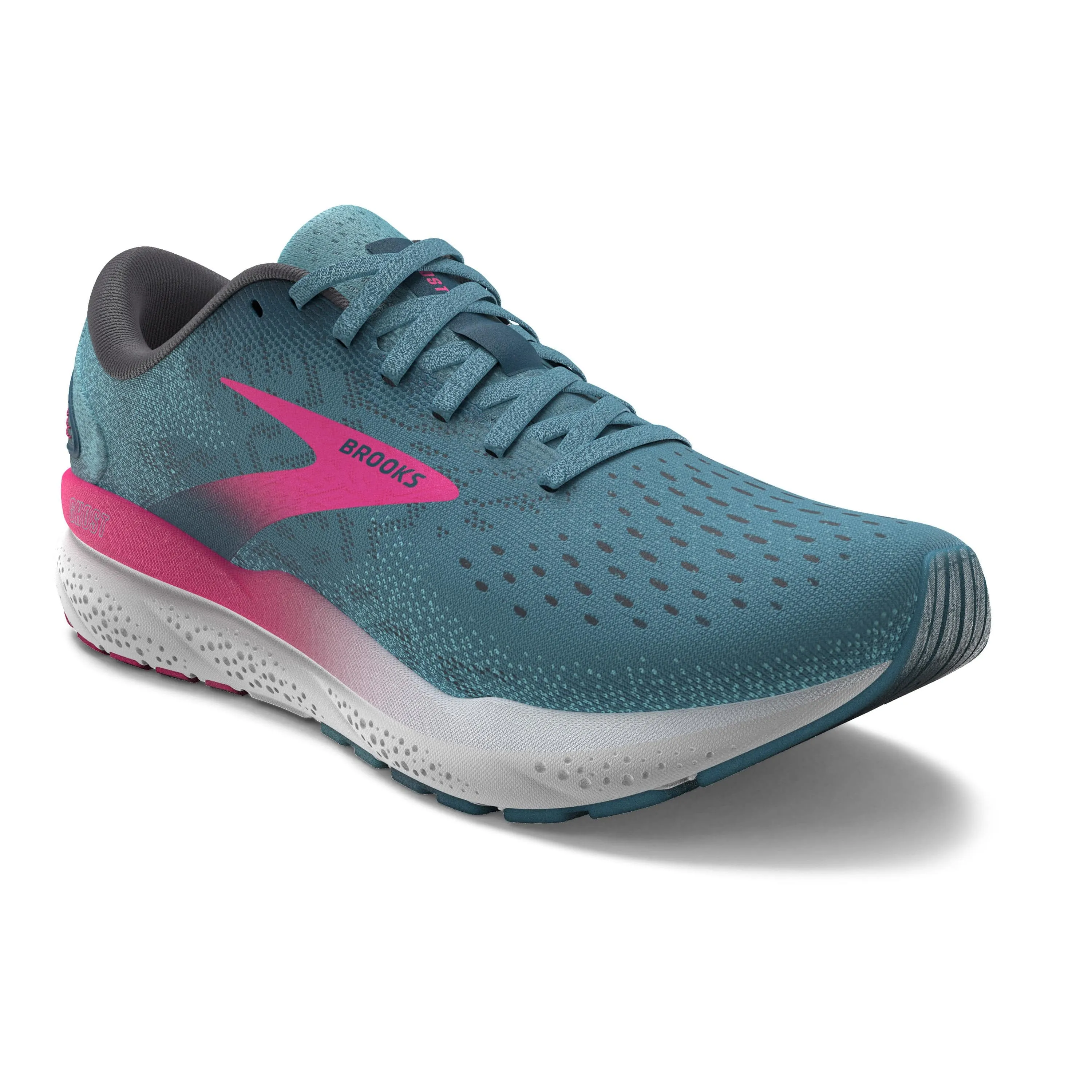 Women's Brooks Ghost 16 - AW24 - Blue/Pink/Morrocan Blue