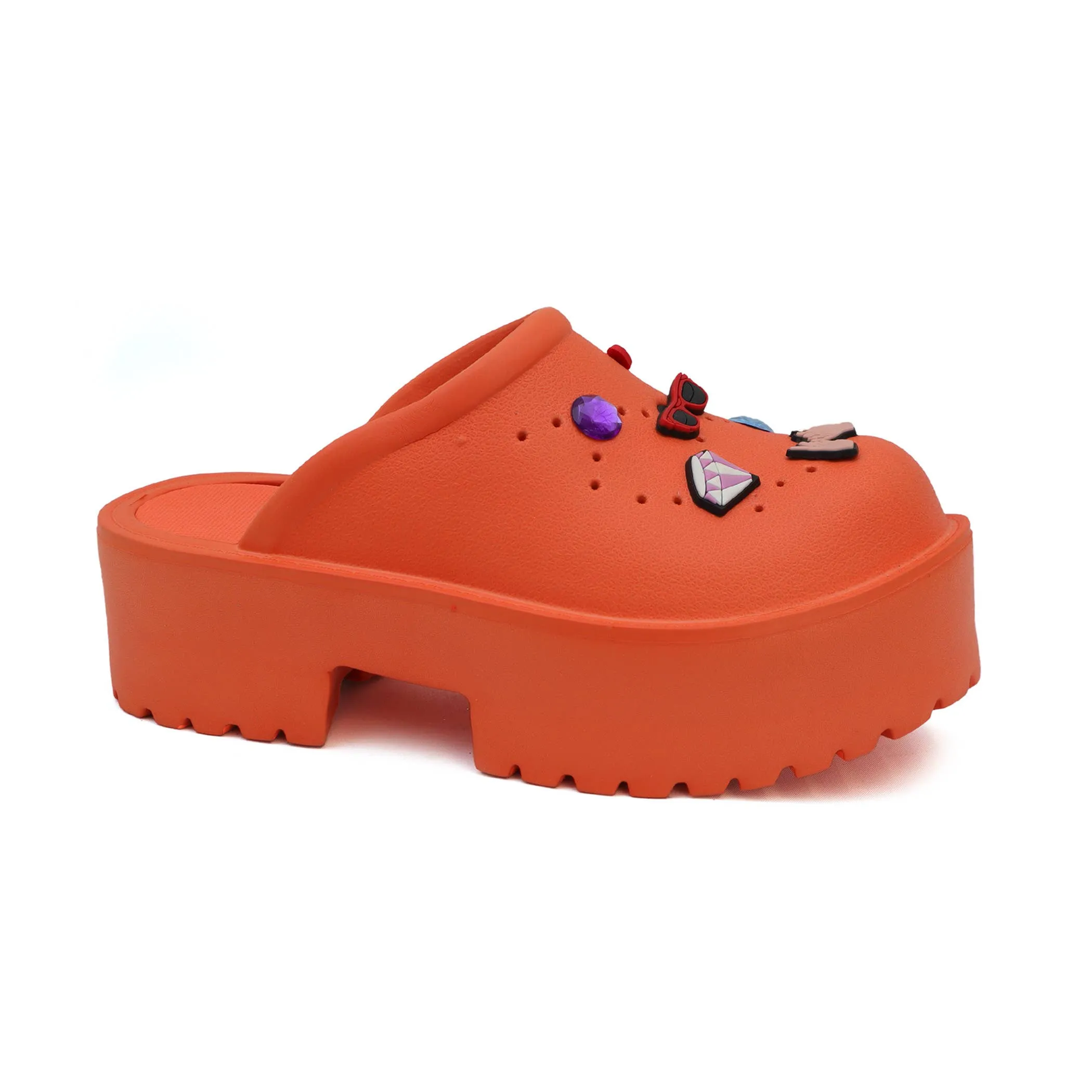 YOKI KLARAH-07 Women's slide platform Clog Sandals w/pins